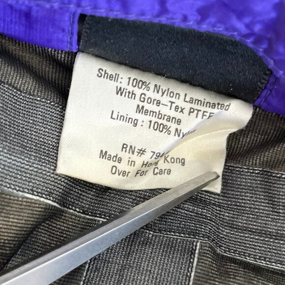 Marmot Men's Purple Osprey Gore-Tex Outdoor Rainproof W/Hood Jacket Sz Xl - Picture 7 of 11